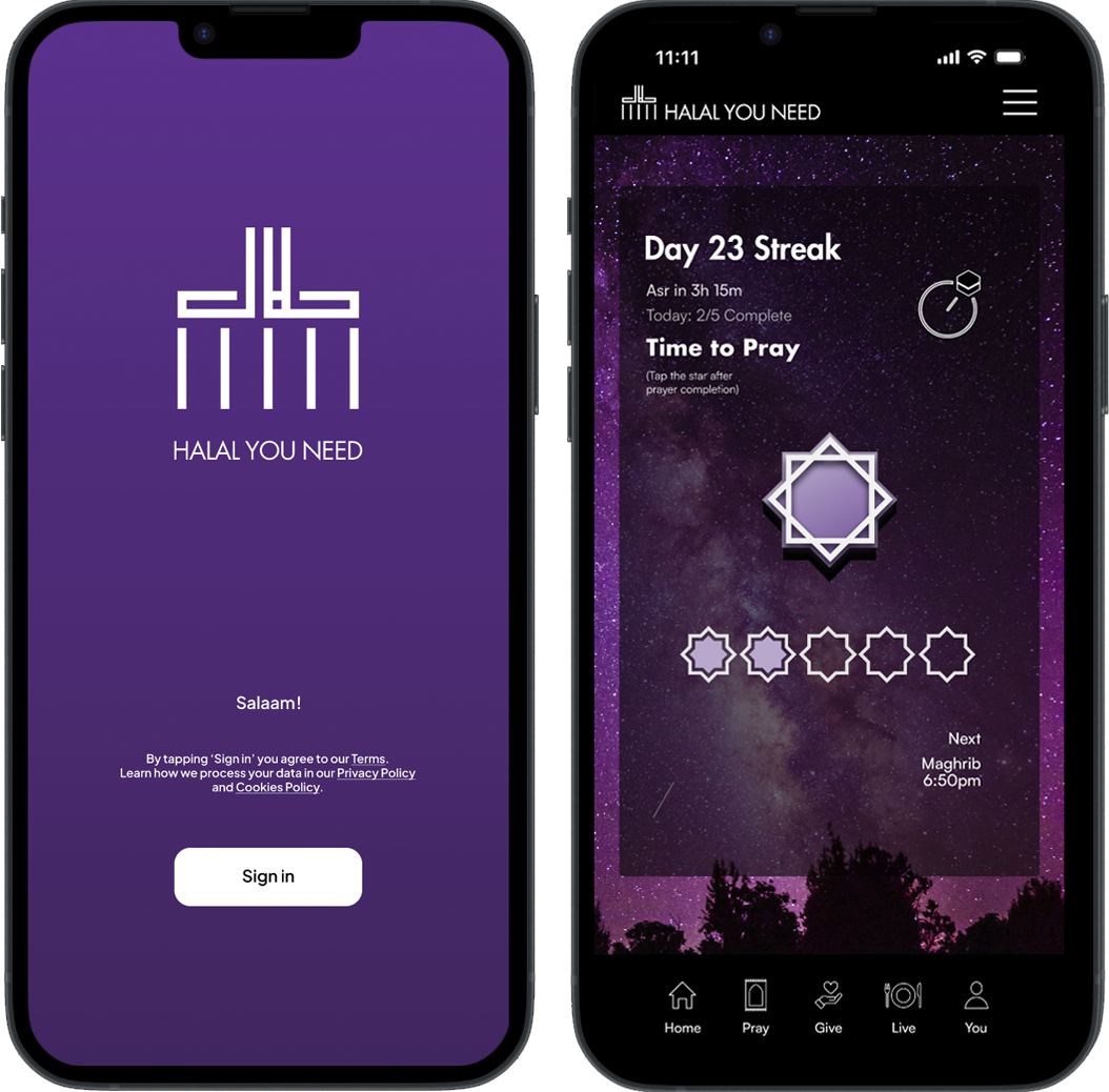HalalYouNeed App Preview